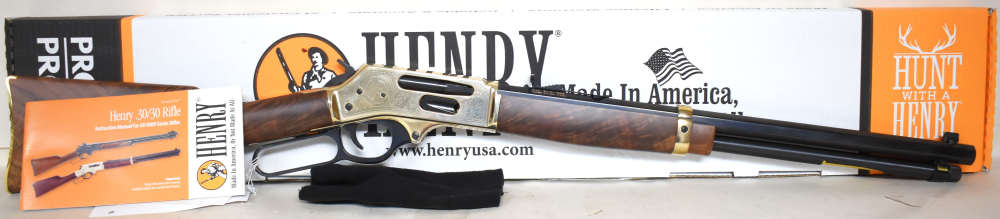 HENRY .30-30 H009BG SEAL TEAM EIGHT ENGRAVED NSW NAVY OVER RUN SALE-img-0