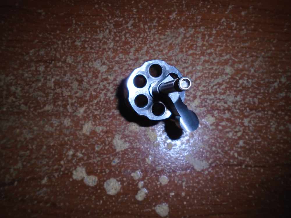 SMITH & WESSON MODEL 686-1 .357 MAG REVOLVER CYLINDER ASSEMBLY-img-2