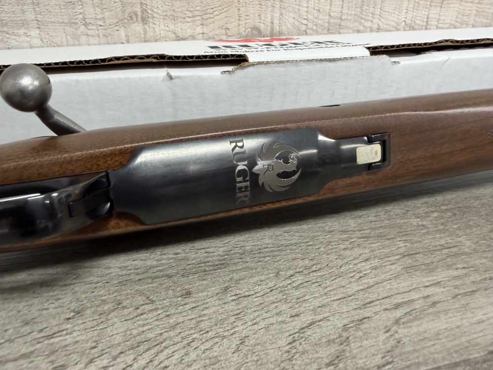 RUGER HAWKEYE HUNTER 308 WIN 16.6" THREADED BARREL WALNUT BLUED 67100 NEW-img-13