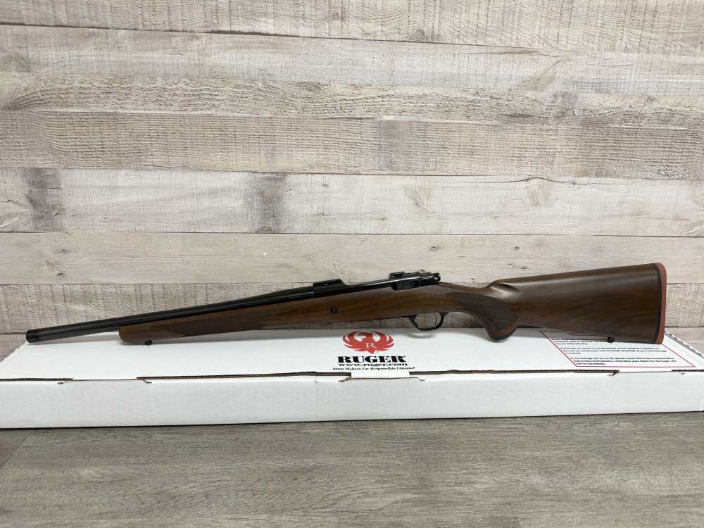 RUGER HAWKEYE HUNTER 308 WIN 16.6" THREADED BARREL WALNUT BLUED 67100 NEW-img-5