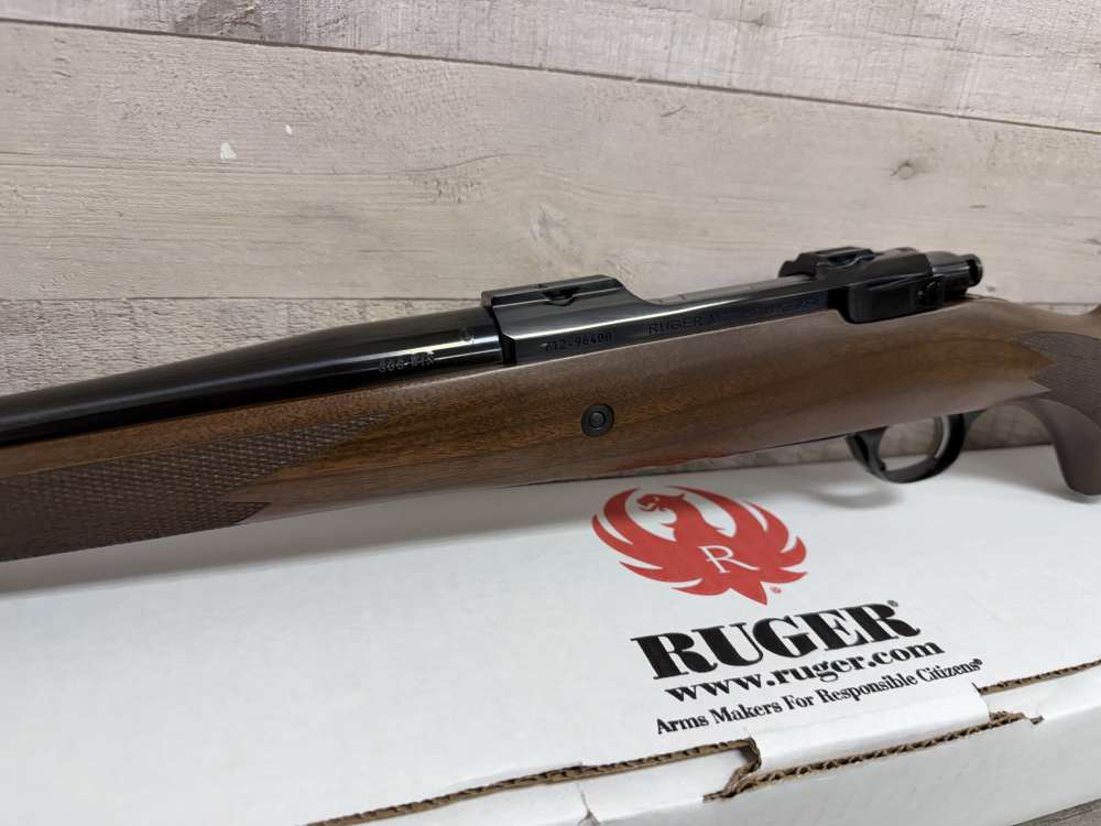 RUGER HAWKEYE HUNTER 308 WIN 16.6" THREADED BARREL WALNUT BLUED 67100 NEW-img-9