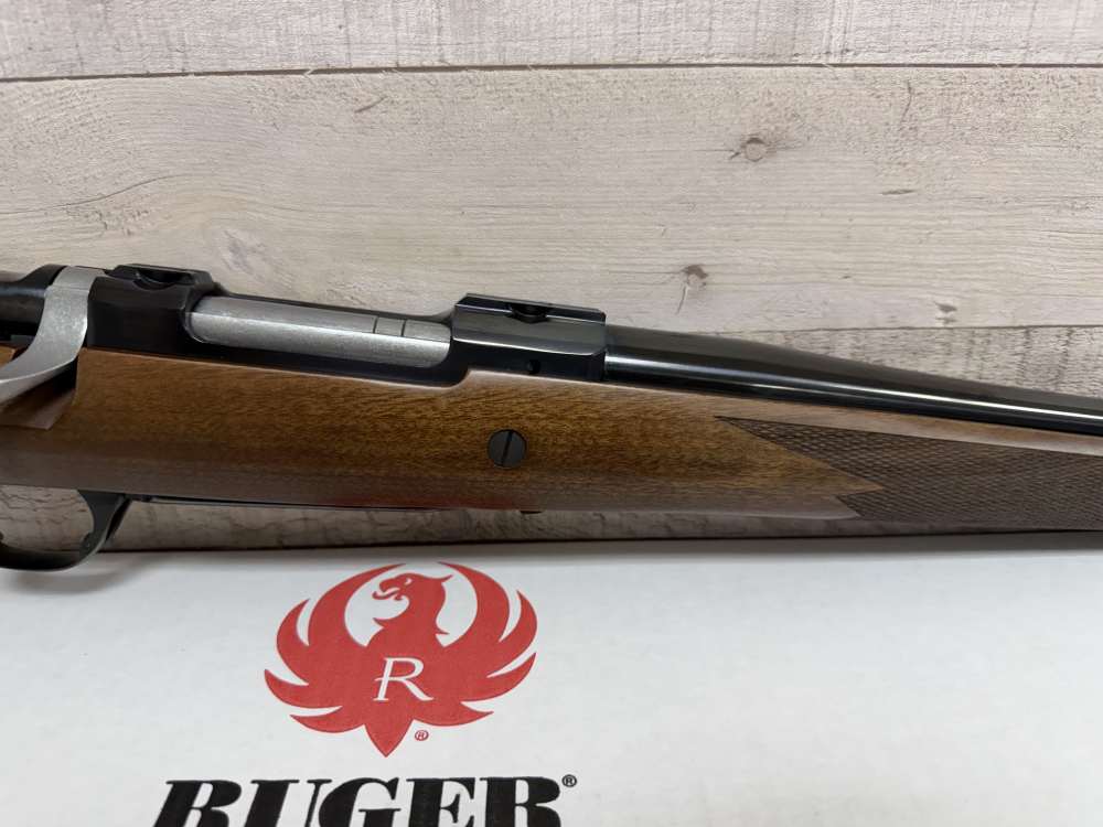 RUGER HAWKEYE HUNTER 308 WIN 16.6" THREADED BARREL WALNUT BLUED 67100 NEW-img-3