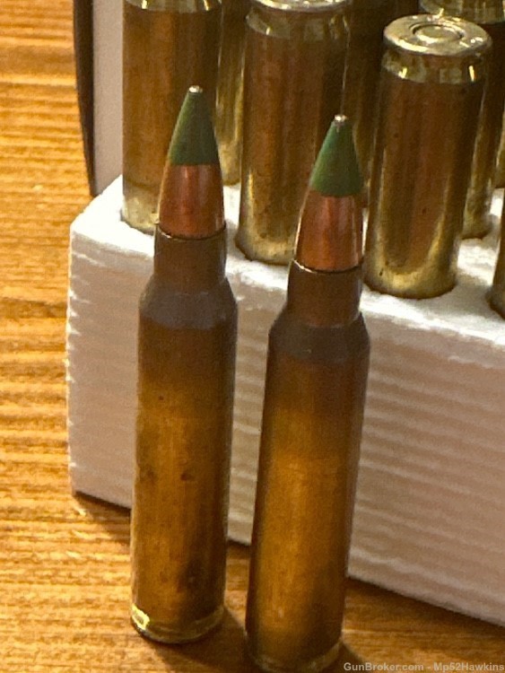 NATO 5.56X45MM Ball M855 FMJ LC 10 Green Tip Box of 50rds-img-4