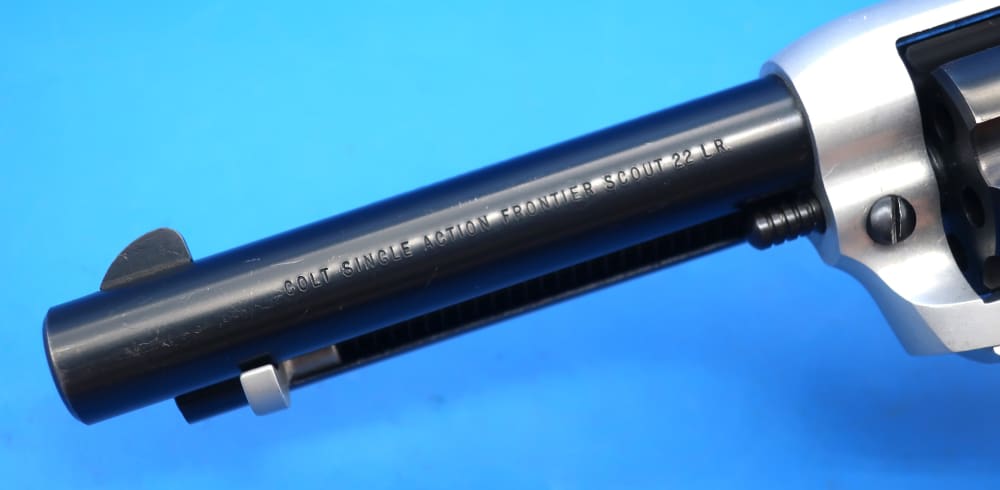 Colt SAA Frontier Scout 22LR w/Box ca. 1958 4 3/4" Dual-Tone Excellent C&R-img-12