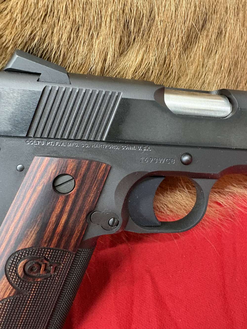 COLT "WILEY CLAPP" MK IV SERIES 70 CUSTOM TALO EDITION "UNFIRED"-img-2