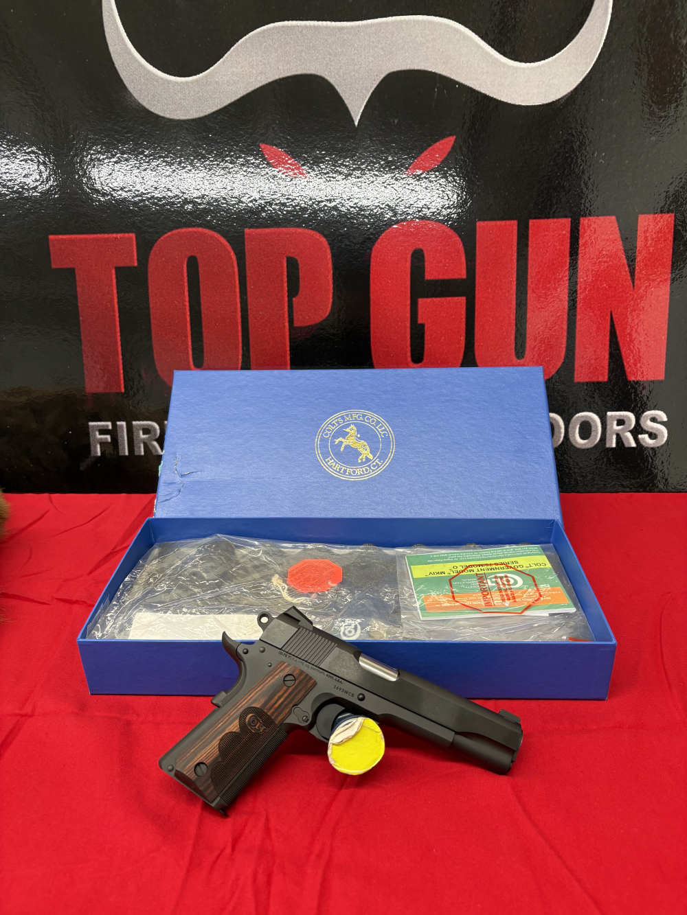 COLT "WILEY CLAPP" MK IV SERIES 70 CUSTOM TALO EDITION "UNFIRED"-img-0