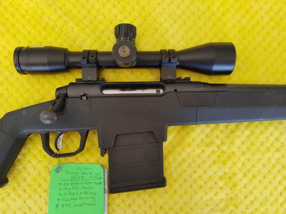CUSTOM SAVAGE AXIS II in 22-250 Rem.-img-1