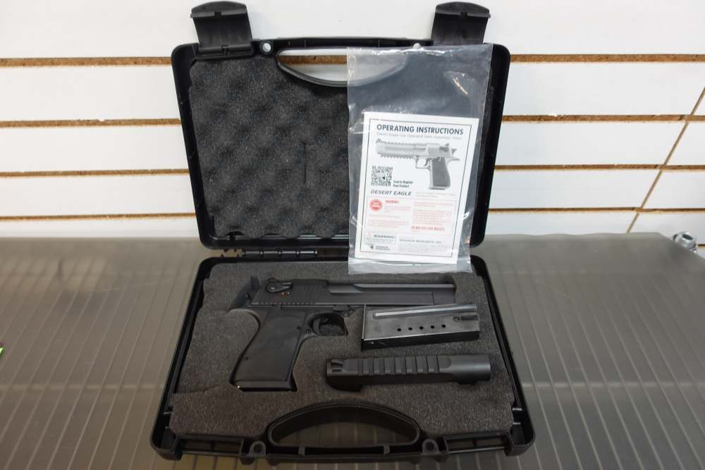 Magnum Research Desert Eagle Mark XIX 50 AE/44 Mag 6" 7+1 & 8+1 Black - DE5-img-0