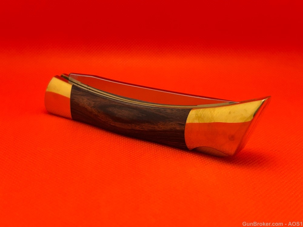 Vintage Falcon Famous Blades Italy Large Lockback Pocket Knife Rostfrie NOS-img-11