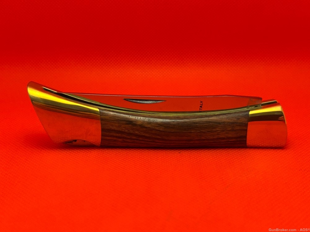 Vintage Falcon Famous Blades Italy Large Lockback Pocket Knife Rostfrie NOS-img-8