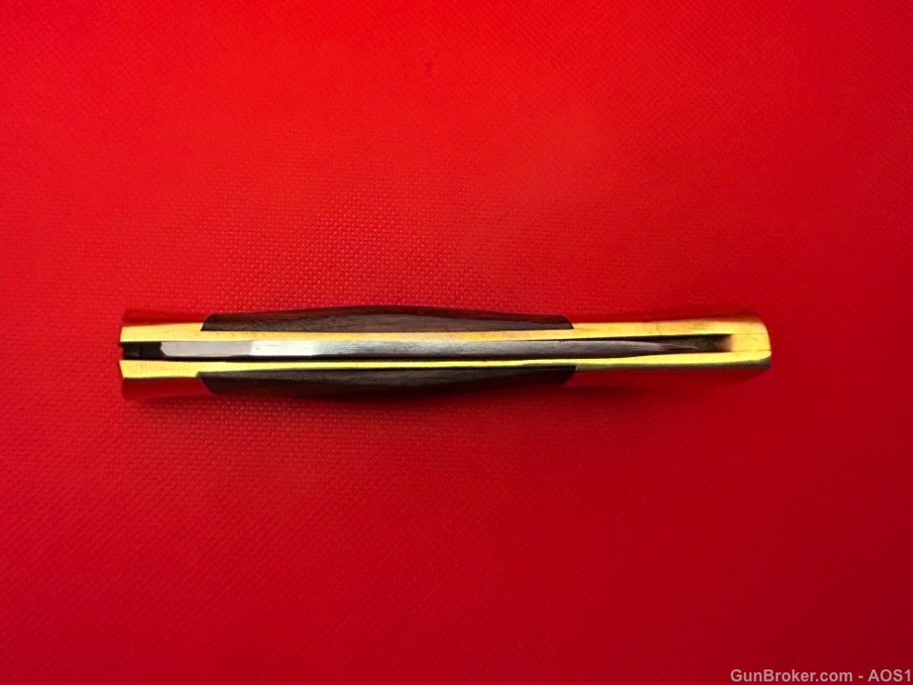 Vintage Falcon Famous Blades Italy Large Lockback Pocket Knife Rostfrie NOS-img-12