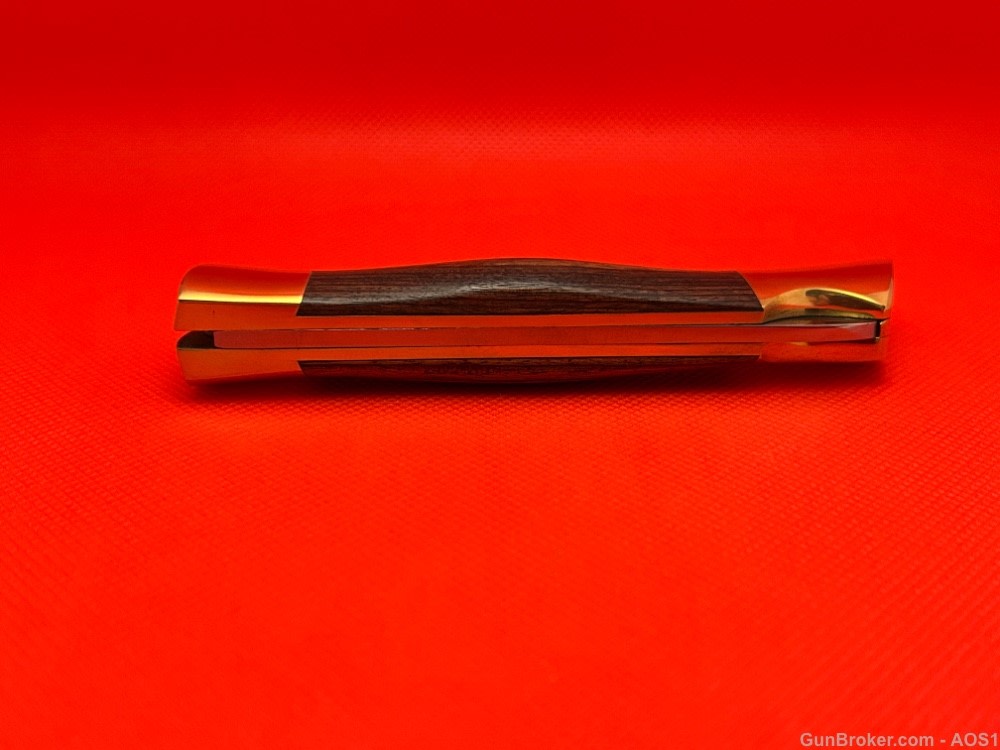 Vintage Falcon Famous Blades Italy Large Lockback Pocket Knife Rostfrie NOS-img-13