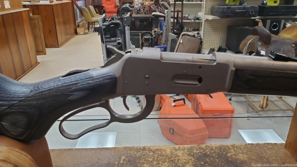 Mossberg 464 SS Mariner  30-30 sight gray lam stock-img-5