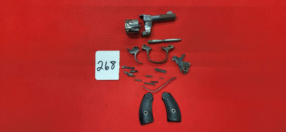 Hopkins & Allen 22 Short Break Top Revolver Parts.-img-0