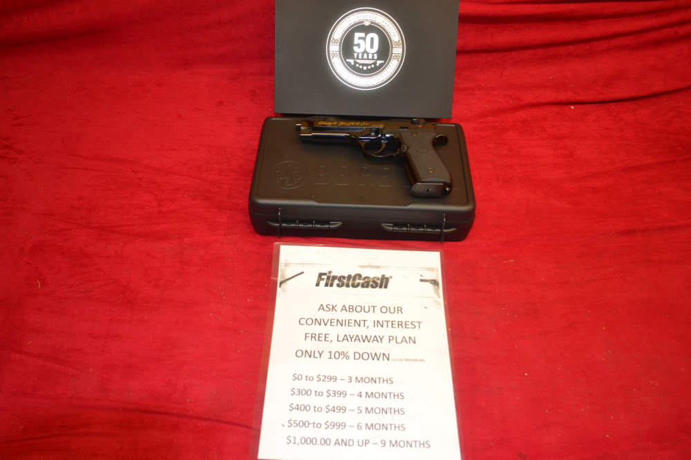 Beretta 92SB 9mm 4.9"Barrel "50th Anniversary" 90's Series 695 of 1526.-img-0