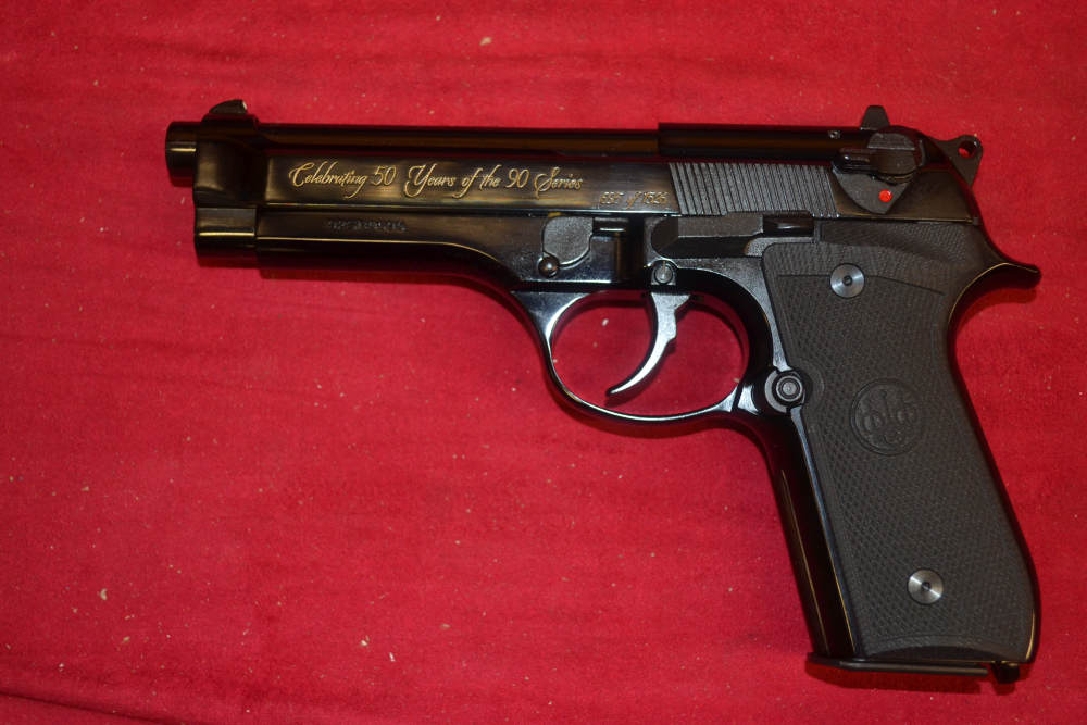 Beretta 92SB 9mm 4.9"Barrel "50th Anniversary" 90's Series 695 of 1526.-img-3
