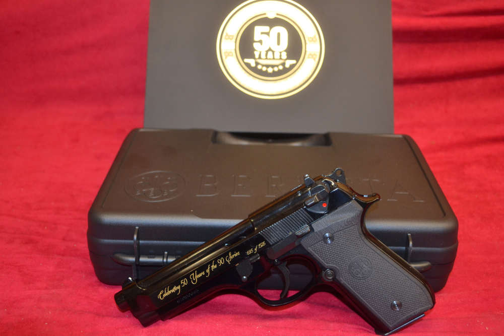 Beretta 92SB 9mm 4.9"Barrel "50th Anniversary" 90's Series 695 of 1526.-img-2