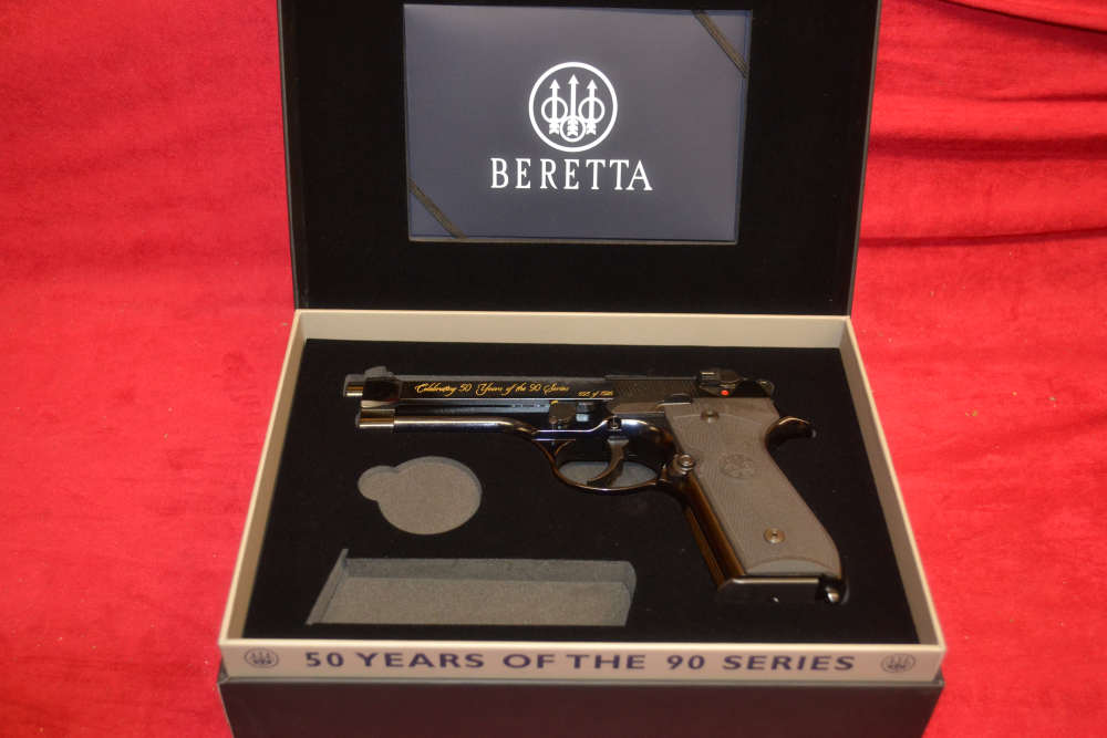 Beretta 92SB 9mm 4.9"Barrel "50th Anniversary" 90's Series 695 of 1526.-img-1