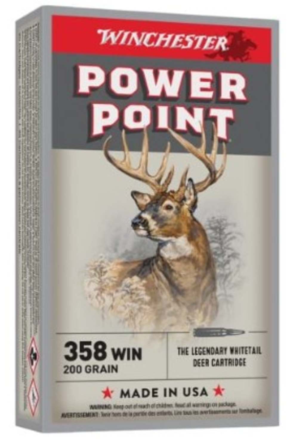 Winchester Power-Point .358 Winchester 200 gr -img-0