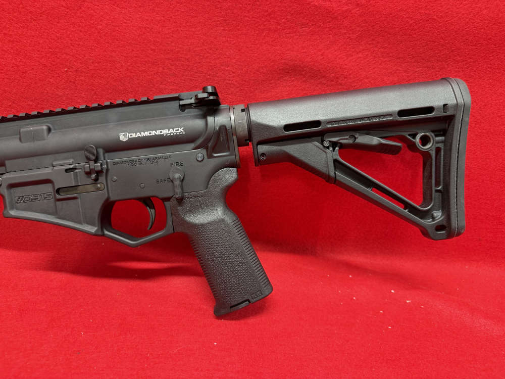 New Diamondback DB15 Black Gold 5.56 AR15 Semi no mag no box old inventory-img-7
