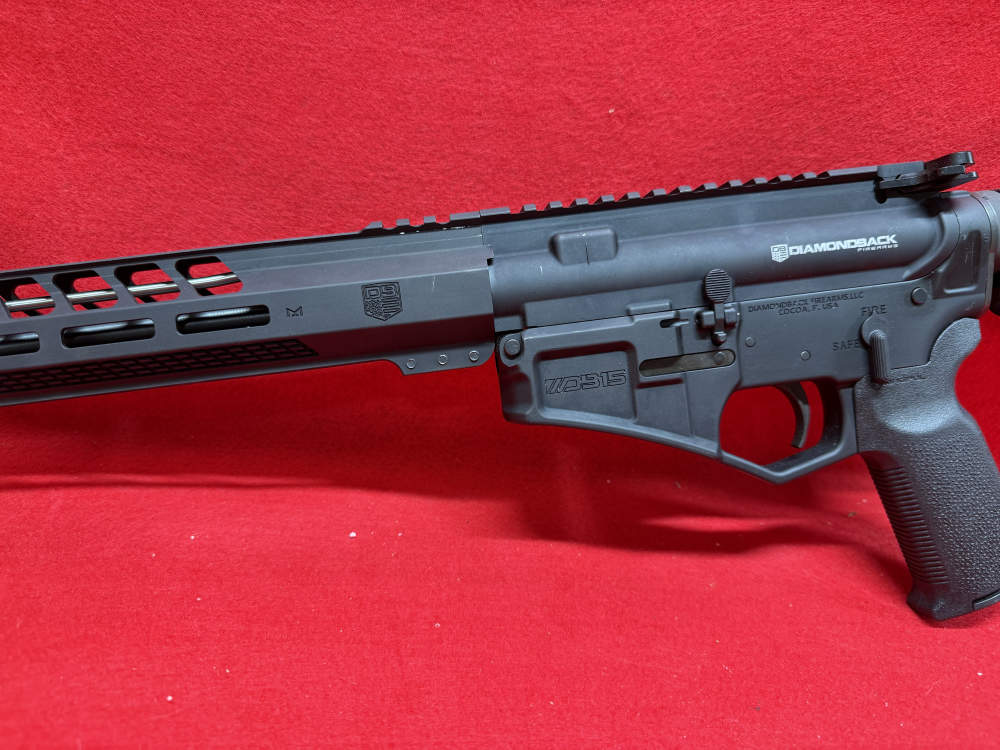 New Diamondback DB15 Black Gold 5.56 AR15 Semi no mag no box old inventory-img-6