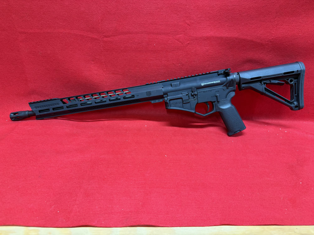 New Diamondback DB15 Black Gold 5.56 AR15 Semi no mag no box old inventory-img-4