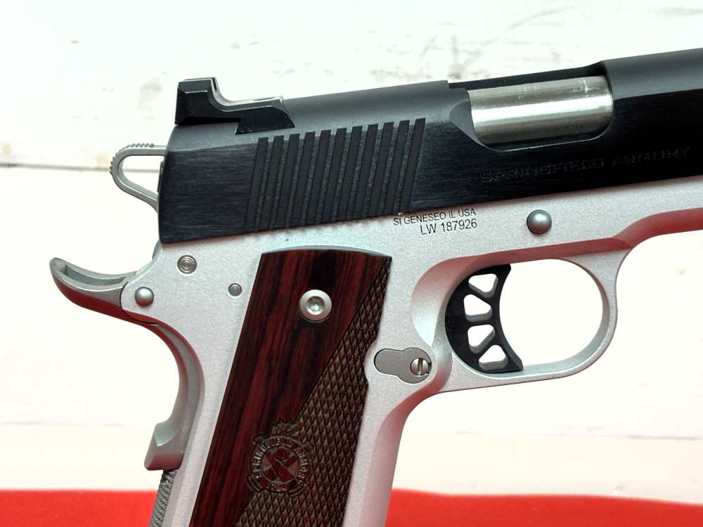 Factory New Springfield 1911 Ronin 4.25" Pistol 45 ACP No Reserve!-img-9