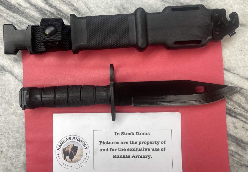 Mossberg 590A1 SPX w/ Ontario M9 Bayonet, 12ga,  20" 8+1 shots SKU# 50771 -img-1