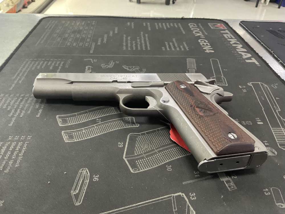 Springfield armory 1911 mil-spec stainless 5” .45ACP-img-5