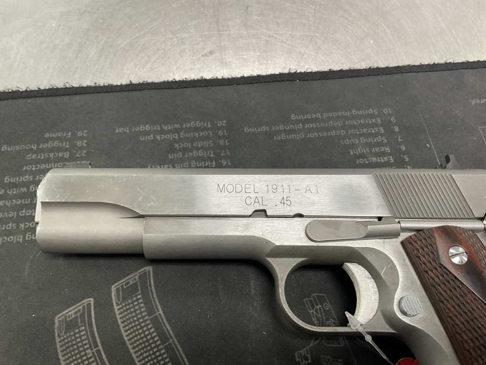 Springfield armory 1911 mil-spec stainless 5” .45ACP-img-24