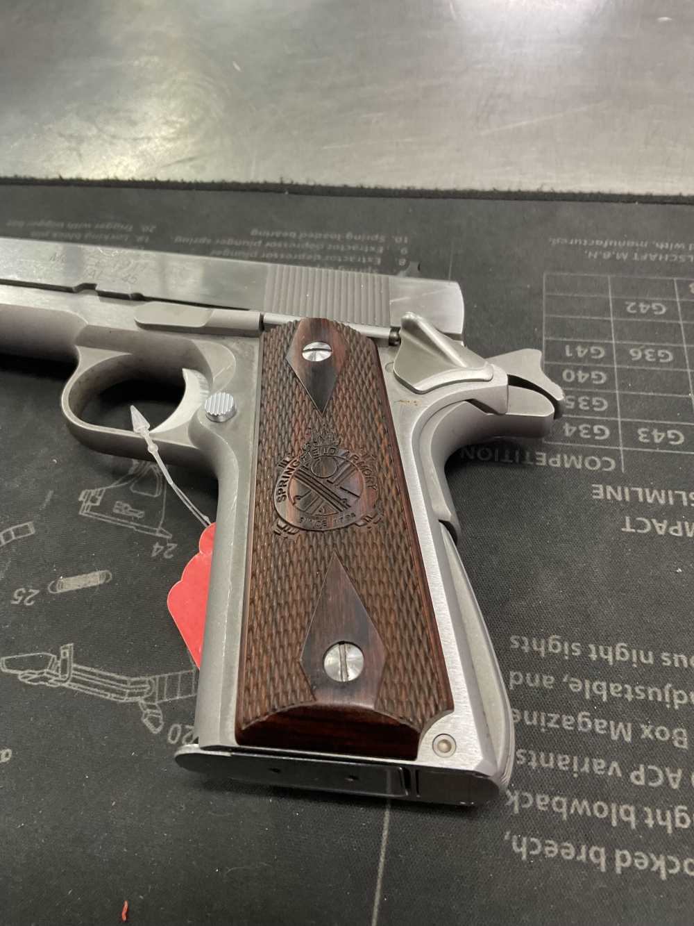 Springfield armory 1911 mil-spec stainless 5” .45ACP-img-22
