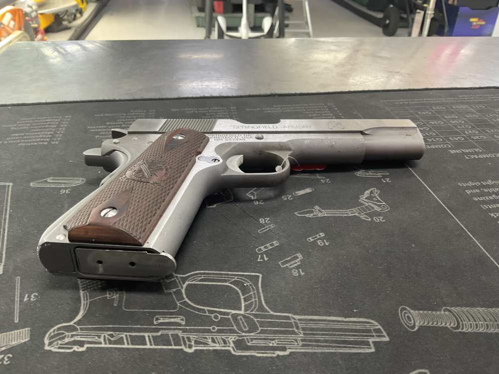 Springfield armory 1911 mil-spec stainless 5” .45ACP-img-13