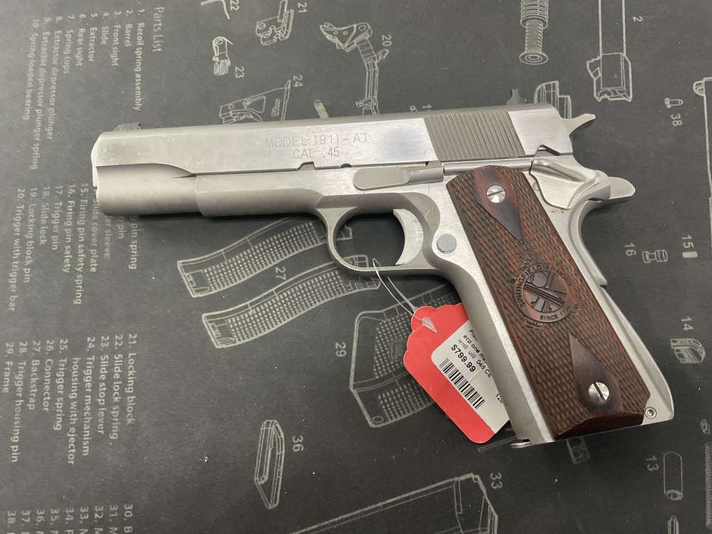 Springfield armory 1911 mil-spec stainless 5” .45ACP-img-1