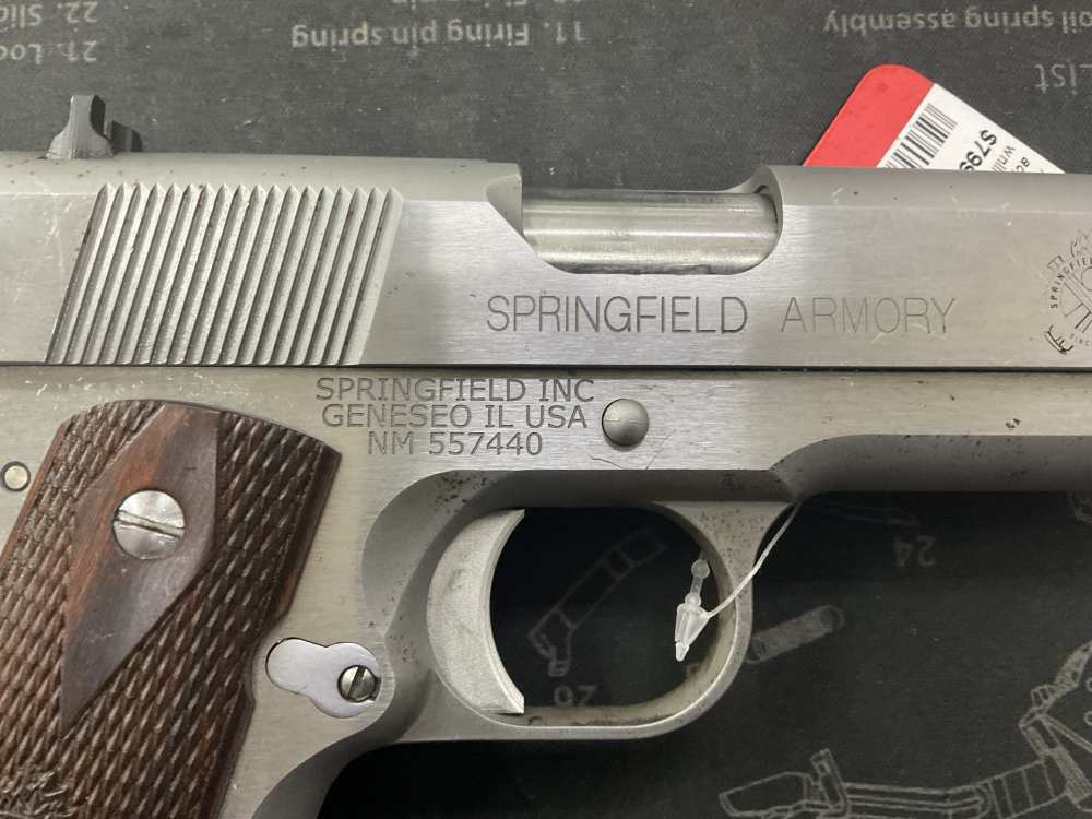 Springfield armory 1911 mil-spec stainless 5” .45ACP-img-16