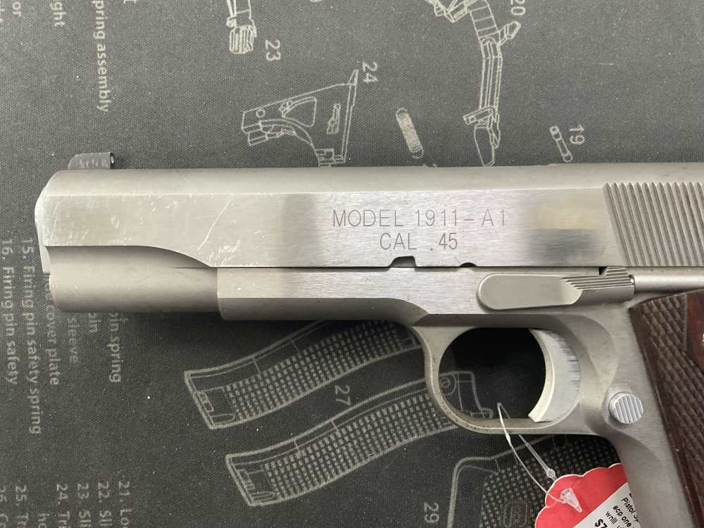 Springfield armory 1911 mil-spec stainless 5” .45ACP-img-3