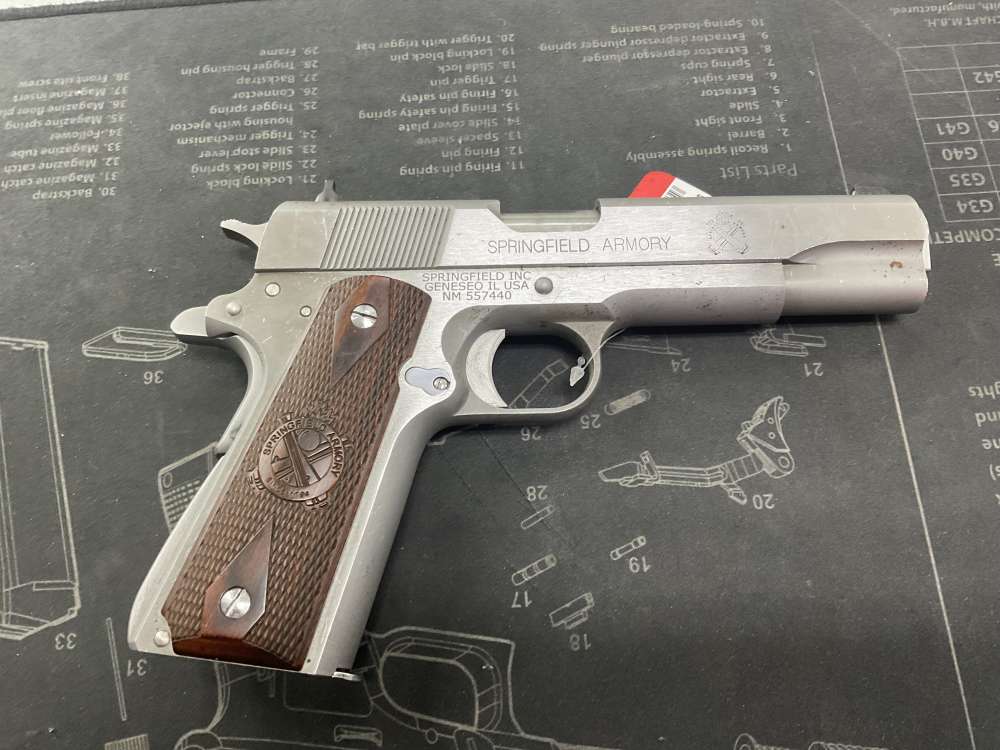 Springfield armory 1911 mil-spec stainless 5” .45ACP-img-12