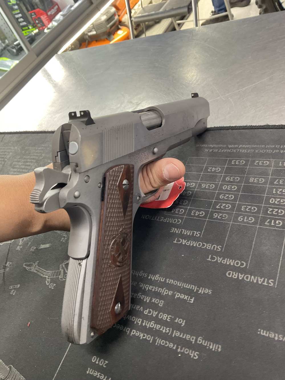 Springfield armory 1911 mil-spec stainless 5” .45ACP-img-28
