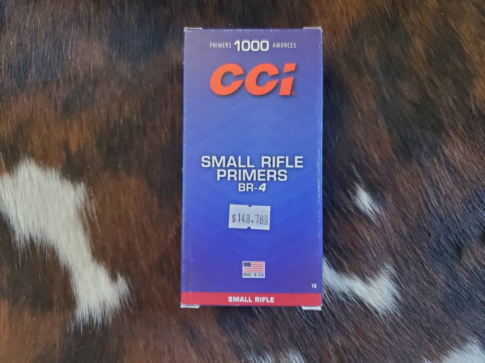 CCI Small Rifle Match BR-4 Reloading Primers 1000 Count-img-0