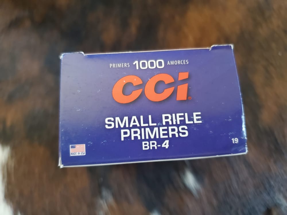 CCI Small Rifle Match BR-4 Reloading Primers 1000 Count-img-1