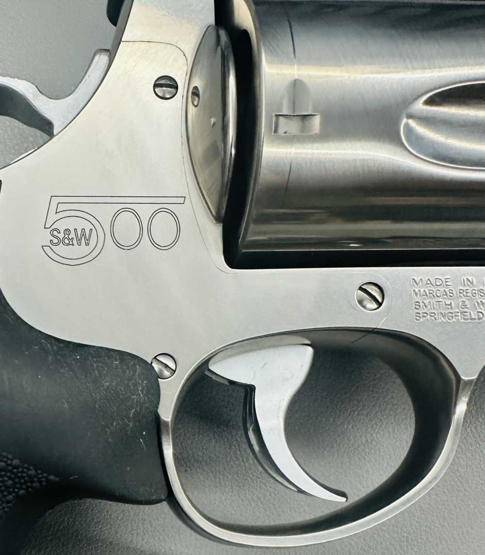 Smith & Wesson Model 500 - .500 S&W Magnum - 8.375" SS Bbl - LNIB, holster-img-6