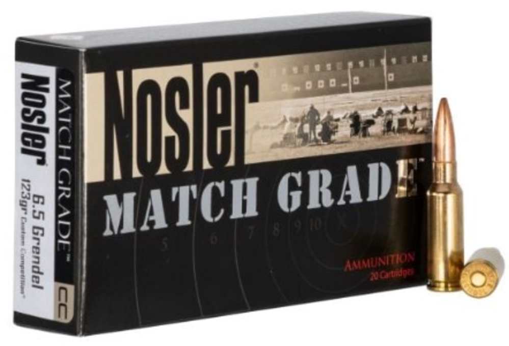 Nosler Match Grade 6.5 Grendel 123 grain -img-0