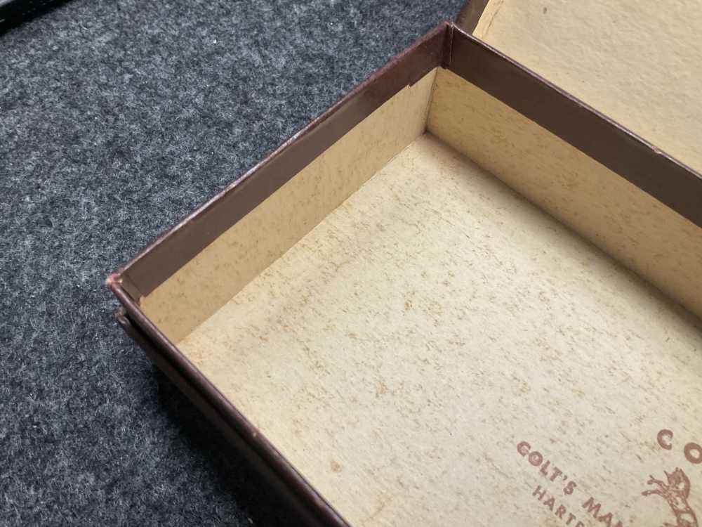 Vintage 1951 COLT  detective special 38 revolver gun box police book manual-img-21
