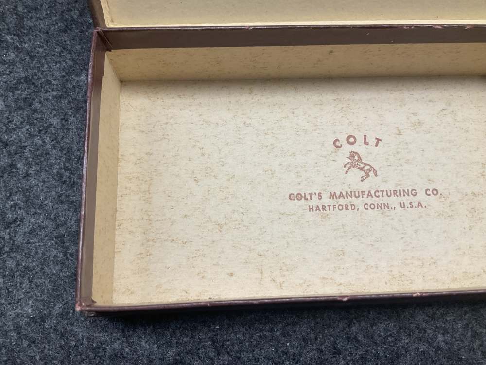 Vintage 1951 COLT  detective special 38 revolver gun box police book manual-img-19