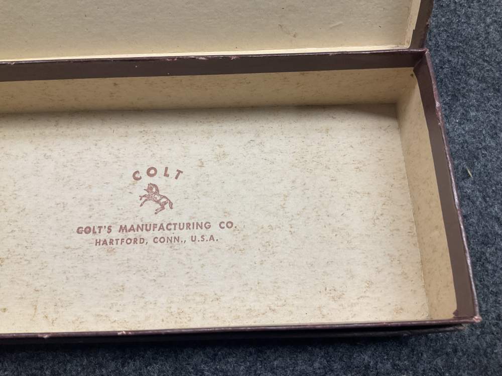 Vintage 1951 COLT  detective special 38 revolver gun box police book manual-img-18