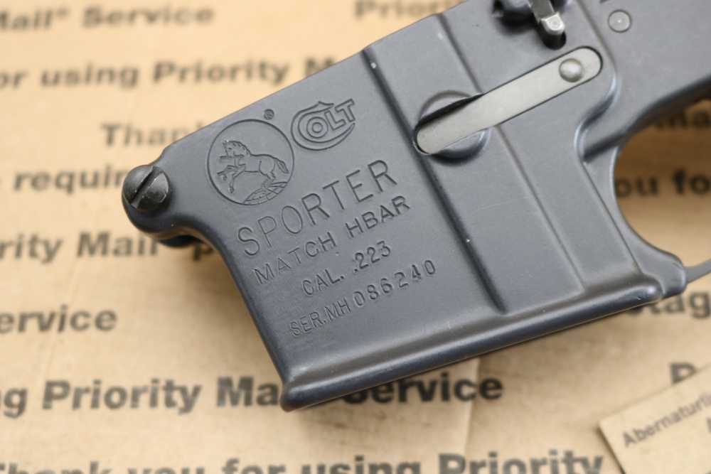 Colt AR15 Lower Receiver XM Grey Match HBAR 1994 Retro BHD HEAT-img-1