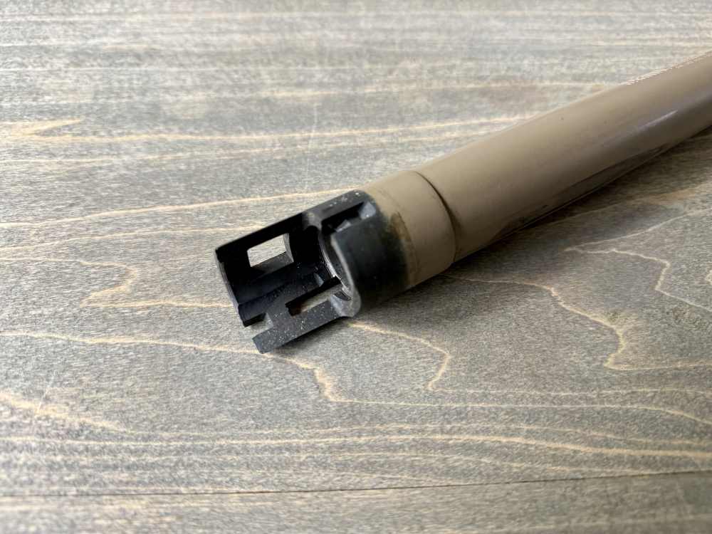 MOSSBERG 500 500A 18.5” CYLINDER BORE BARREL PORTED FDE CERAKOTE 12 GAUGE-img-10
