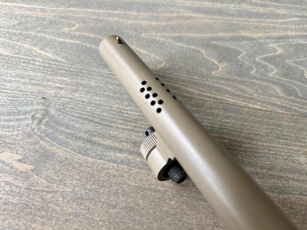 MOSSBERG 500 500A 18.5” CYLINDER BORE BARREL PORTED FDE CERAKOTE 12 GAUGE-img-9