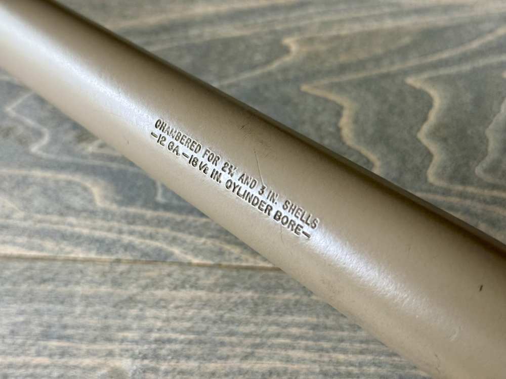 MOSSBERG 500 500A 18.5” CYLINDER BORE BARREL PORTED FDE CERAKOTE 12 GAUGE-img-1