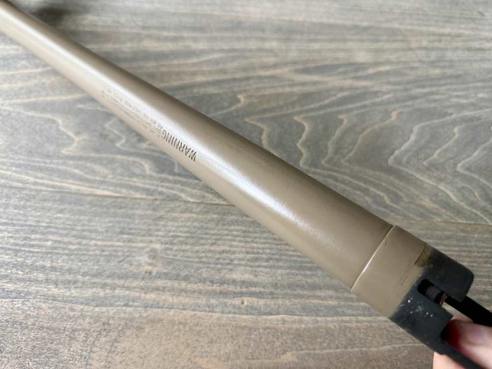 MOSSBERG 500 500A 18.5” CYLINDER BORE BARREL PORTED FDE CERAKOTE 12 GAUGE-img-4
