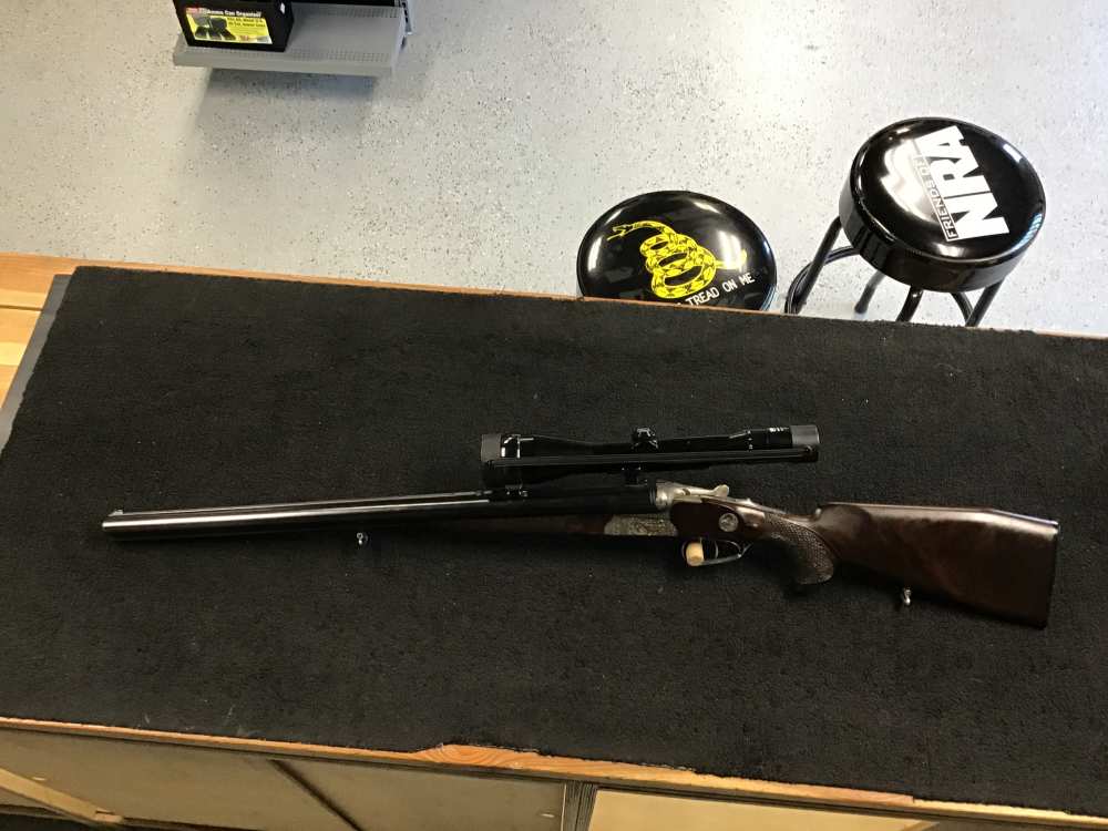 GEER MERKEL SUHL 12GA SIDE BY SIDE AND 30-06 BELOW MODEL IS A DRILLING-img-6